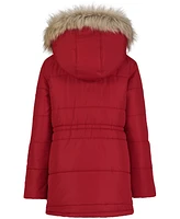 Tommy Hilfiger Toddler and Little Girls Patch Pocket Anorak Puffer