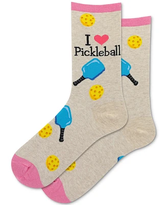 Hot Sox Women's Pickleball Crew Socks