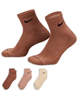 Nike Dri-fit Cushion Quarter Socks 3-Pack