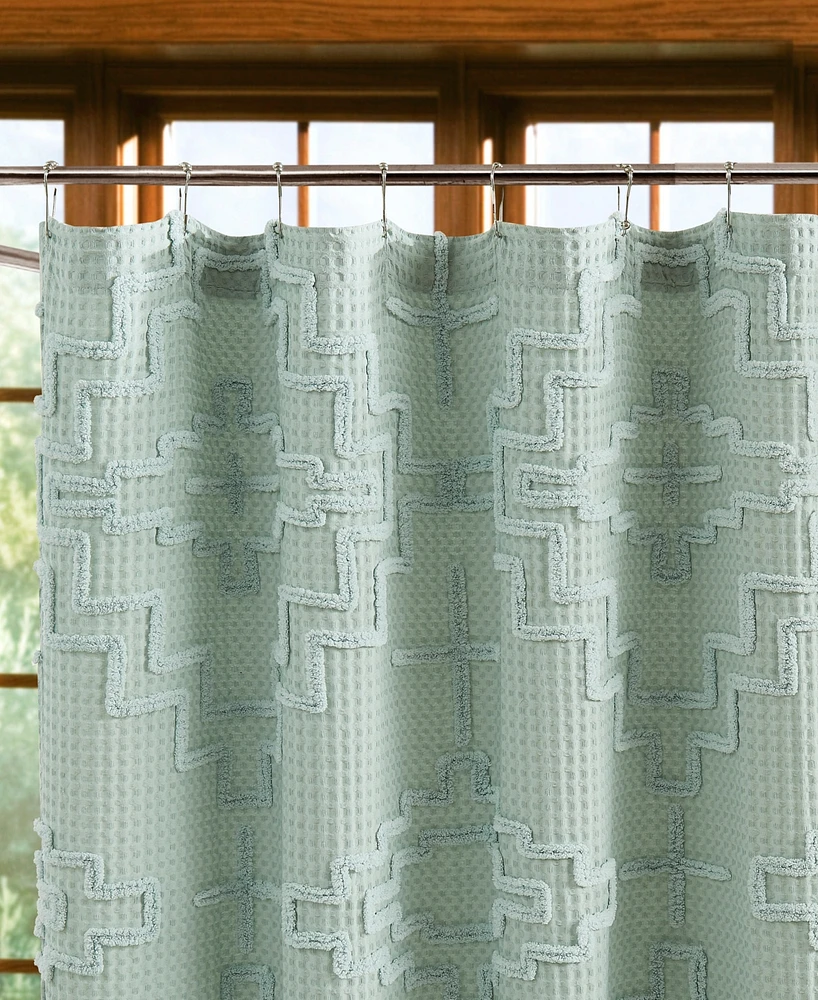 Pendleton Kiva Steps Cotton Shower Curtain 72" x 72