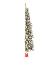 National Tree Company Snowberry Half Tree, 5 feet.