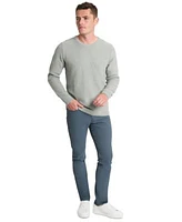 Kenneth Cole Mens Slim Fit Popcorn Crewneck Sweater Slim Tapered Fit Stretch Tech Pants