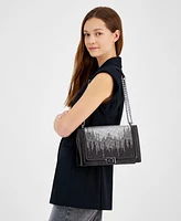 I.n.c. International Concepts Ajae Flap Sky Hotfix Small Shoulder Bag, Created for Macy's