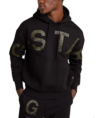 G-Star Raw Men's Heavyweight Fleece Logo Hoodie