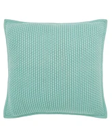 Ihi Home Popcorn Weave Pillow, 22"Sq