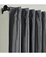 Ihi Home Valencia Faux Silk Taffeta Curtain Panel - with Heavy Interlining