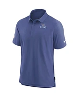 Nike Men's Navy Tennessee Titans Sideline Lockup Performance Polo