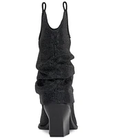Jessica Simpson Women's Gemorra Embellished Slouchy Cowboy Booties