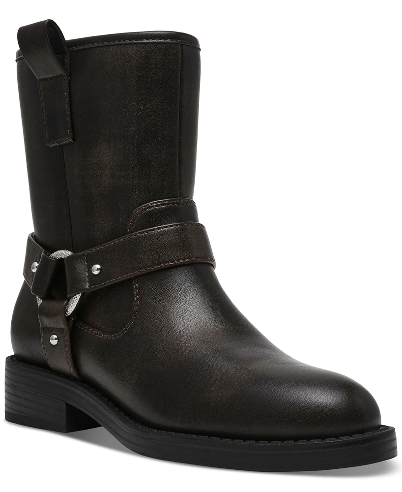 Dv Dolce Vita Women's Poca Harness-Strap Moto Booties