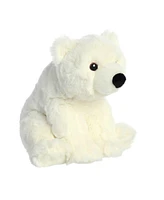 Aurora Small Polar Bear Eco Nation Eco-Friendly Plush Toy White 7.5"