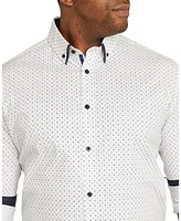 Johnny Bigg Big & Tall Hudson Stretch Print Shirt