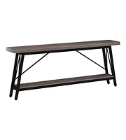 Tribesigns 70.9 Inches Extra Long Sofa Table Behind Couch, Industrial Entry Console Table for Hallway, Entryway, Living Room