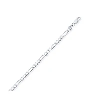 Simona Sterling Silver 4.2mm Figaro Chain