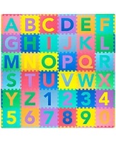 ProsourceFit ProSource Kids Floor Play Mat 3/8-in, 36 Sq Ft - Tiles