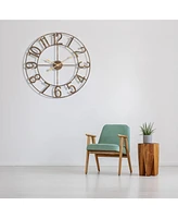 Sorbus 32 inch Large Wall Clock for Living Room Decor (White)