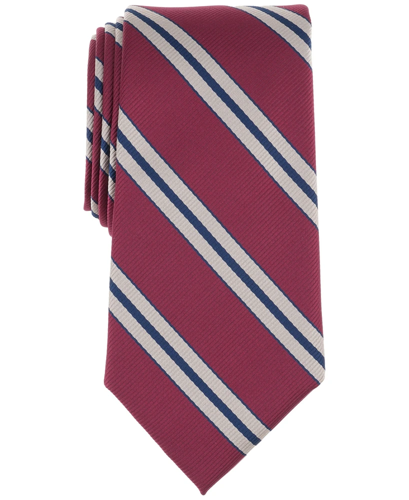 Club Room Men's Tiona Classic Stripe Tie, Created for Macy's