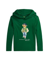 Polo Ralph Lauren Big Boys Bear Cotton Jersey Hooded Tee