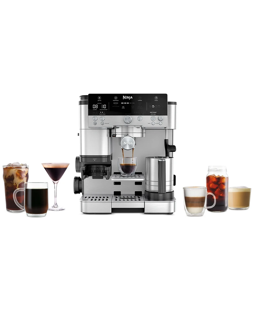 Ninja Luxe Cafe Premier Series 3-in-1 Espresso, Coffee and Cold Brew Machine, ES601