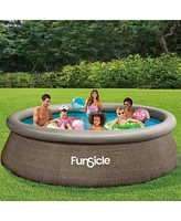 Funsicle 12' x 36" QuickSet Ring Top Above Ground Swimming Pool