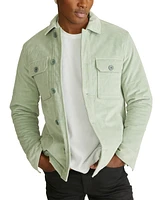 Hudson Men's Corduroy Shirt Jacket with Quilted Liner