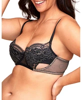 Adore Me Women's Farina Unlined Balconette Bra