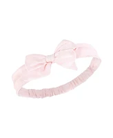 Hudson Baby Baby Girls Cotton and Synthetic Headbands, Multicolor Bow, 0-24 Months