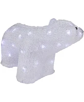 Northlight Commercial Grade Acrylic Polar Bear - 13.5-Inch