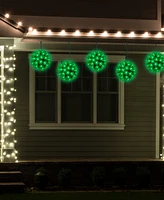 Northlight Led Starlight Sphere - 6-Inch - Green Lights