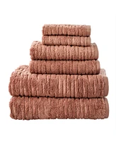 Skl Home Cloudsoft 100% Long Staple Cotton 6-Piece Bath Towel Set