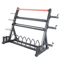 Sunny Health & Fitness All-In-One Weights Storage Rack Stand - Sf-XF920025