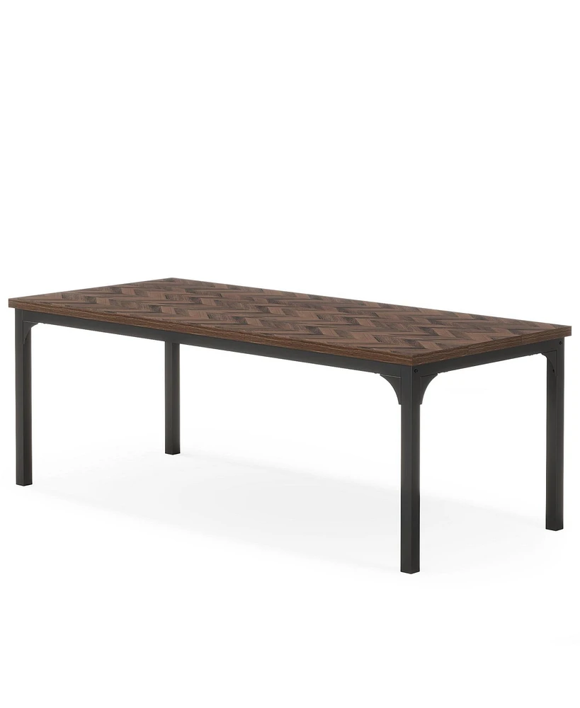 Tribesigns Farmhouse Dining Table for 6