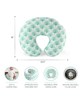 The Peanutshell Nursing Pillow for Breastfeeding, Breast Feeding Pillows for Babies, New Baby Essentials, Boho Botanical