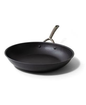 Alva Artist Premium Carbon Steel Frying Pan Non Toxic Pfas Pfoe Ptfe Free Hammered Skillet Naturally Nonstick