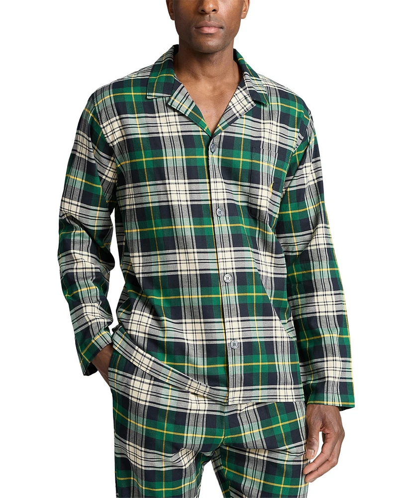 Polo Ralph Lauren Men's 2-Pc. Plaid Flannel Pajamas Set