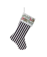 Slickblue Set of 3 Polyester Stockings for Festive Holiday Decor