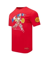 Freeze Max Men's Red Garfield Skywalkin' T-Shirt