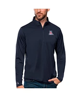 Antigua Men's Navy Arizona Wildcats Tribute Quarter-Zip Top