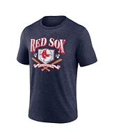 Fanatics Men's Heather Navy Boston Red Sox Home Team Tri-Blend T-Shirt