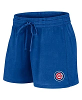 Fanatics Women's Royal Chicago Cubs Start to Finish T-Shirt Shorts Combo Pack