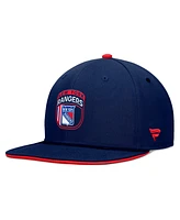 Fanatics Men's Navy New York Rangers 2024 Nhl Draft Snapback Hat