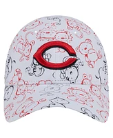 New Era Toddler White Cincinnati Reds Animal 9FORTY Flex Hat