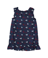 Outerstuff Baby Boys and Girls Atlanta Braves Minnie's Bow Tank Top Cover 2-Pack Set