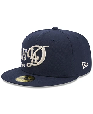 New Era Men's Navy Los Angeles Dodgers 2024 City Connect Icon 59FIFTY Hat