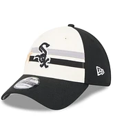 New Era Men's Cream/Black Chicago White Sox 2024 Mlb All-Star Game Workout 39THIRTY Flex Hat