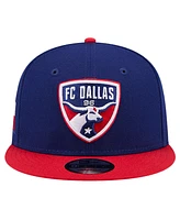 New Era Men's Blue Fc Dallas 2024 Jersey Hook 9FIFTY Snapback Hat