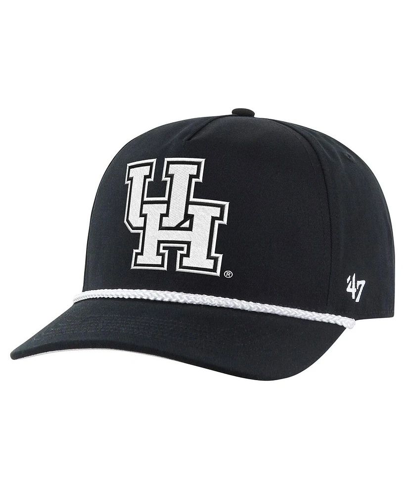 '47 Brand Men's Black Houston Cougars Rope Hitch Adjustable Hat