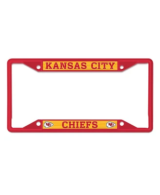 Wincraft Kansas City Chiefs Chrome Color License Plate Frame