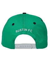 Live Breathe Futbol Men's and Women's Green Austin Fc Snapback Hat