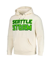 Playa Society Men's and Women's Oatmeal Seattle Storm Pullover Hoodie