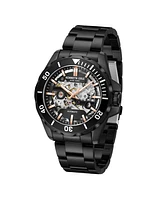 Kenneth Cole New York Men's Automatic Black Stainless Steel Watch 43MM